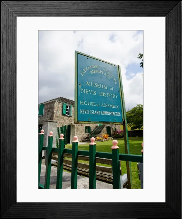 Framed Print : Museum of Nevis History, Charlestown, Nevis, St. Kitts and Nevis, Leeward Islands Framed Print : Museum of Nevis History, Charlestown, Nevis, St. Kitts and Nevis, Leeward Islands