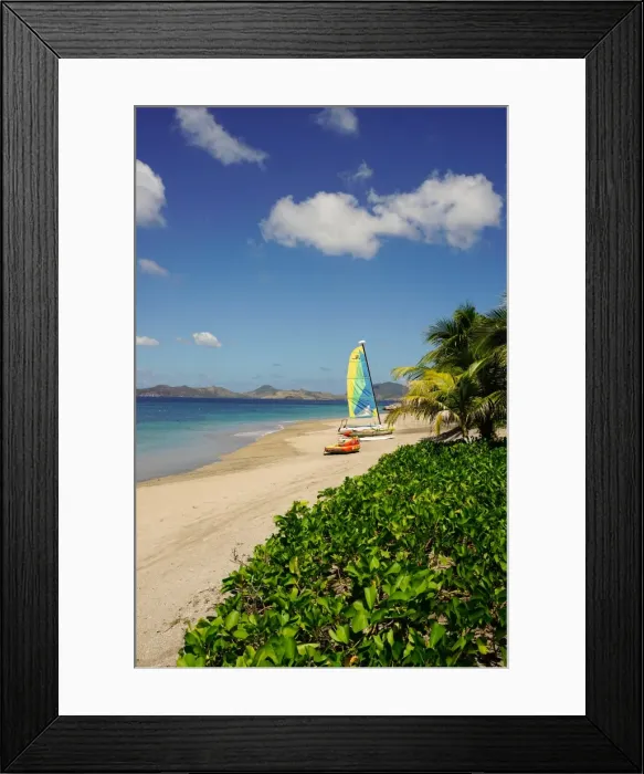 Framed Print : Nevis, St. Kitts and Nevis, Leeward Islands, West Indies, Caribbean, Central America Framed Print : Nevis, St. Kitts and Nevis, Leeward Islands, West Indies, Caribbean, Central America