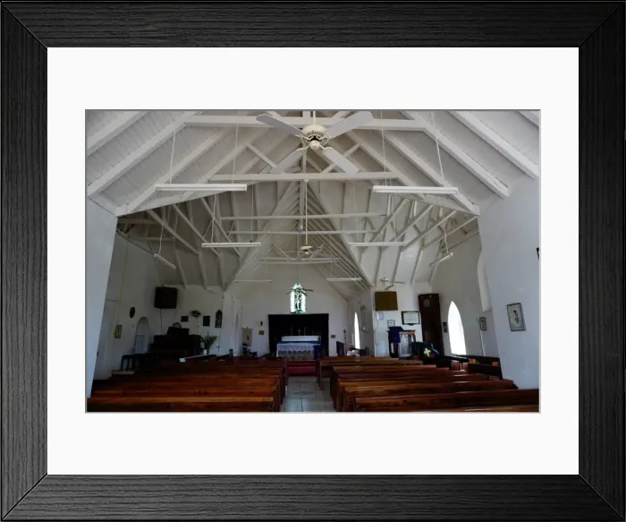 Framed Print : St. Thomas Anglican Church built in 1643, Nevis, St. Kitts and Nevis, Leeward Islands Framed Print : St. Thomas Anglican Church built in 1643, Nevis, St. Kitts and Nevis, Leeward Islands