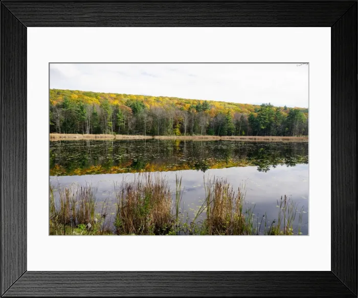 Framed Print : Lake near Great Barrington, The Berkshires, Massachusetts, New England, United States of America Framed Print : Lake near Great Barrington, The Berkshires, Massachusetts, New England, United States of America