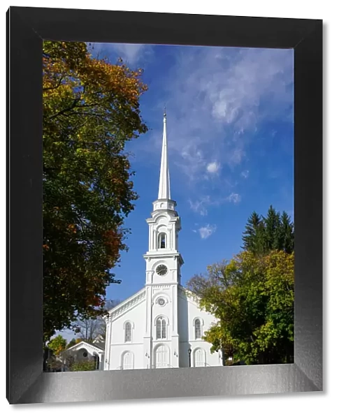 Church in Lee, The Berkshires, Massachusetts, New England, United States of America