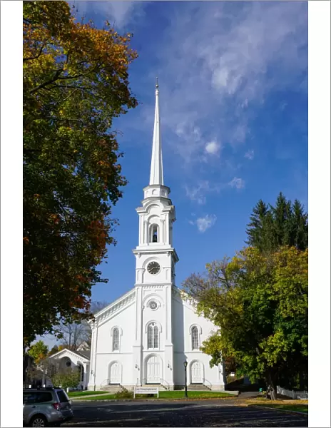 Church in Lee, The Berkshires, Massachusetts, New England, United States of America