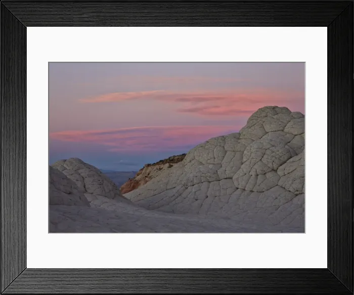 Framed Print : Brain Rock at sunset, White Pocket, Vermilion Cliffs National Monument, Arizona Framed Print : Brain Rock at sunset, White Pocket, Vermilion Cliffs National Monument, Arizona