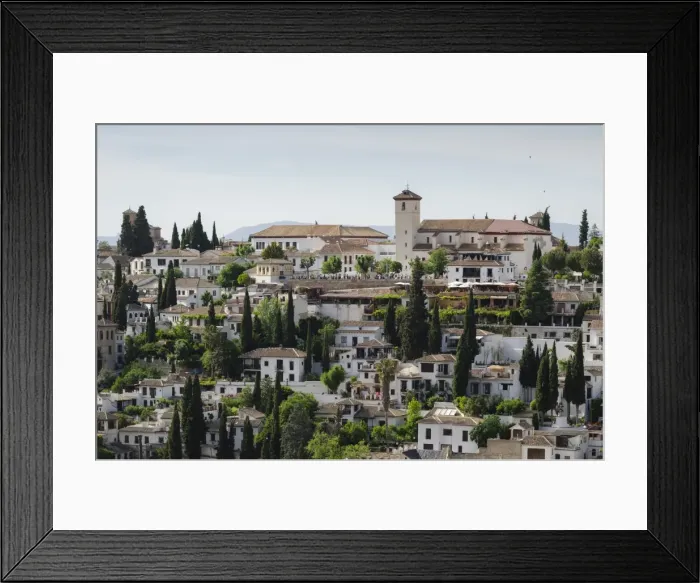 Framed Print : Granada, Province of Granada, Andalusia, Spain, Europe Framed Print : Granada, Province of Granada, Andalusia, Spain, Europe