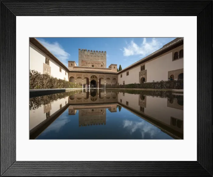 Framed Print : Court of the Myrtles, Alhambra, UNESCO World Heritage Site, Granada, Province of Granada Framed Print : Court of the Myrtles, Alhambra, UNESCO World Heritage Site, Granada, Province of Granada