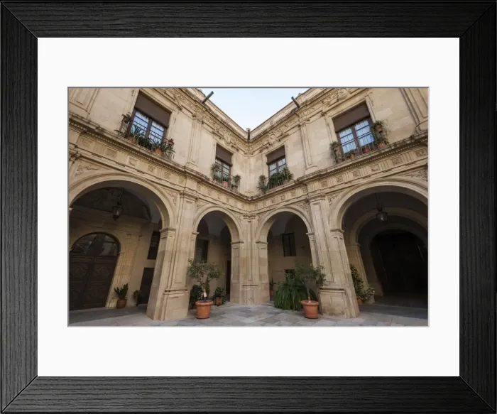 Framed Print : Episcopal Palace, Murcia, Region of Murcia, Spain, Europe Framed Print : Episcopal Palace, Murcia, Region of Murcia, Spain, Europe