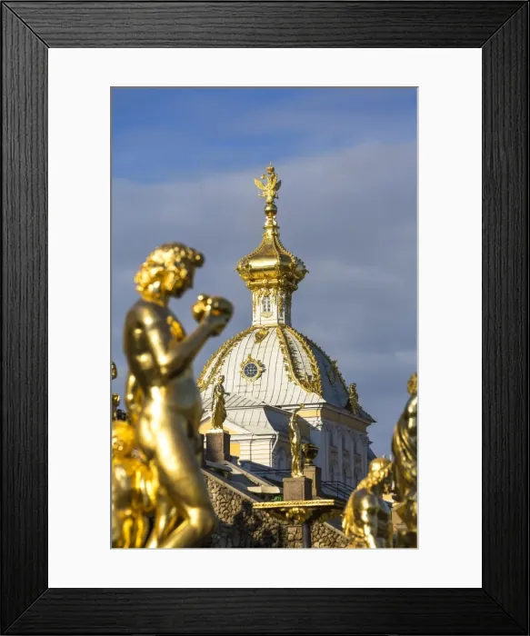 Framed Print : Petrodvorets (Peterhof) (Summer Palace), near St. Petersburg, Russia, Europe Framed Print : Petrodvorets (Peterhof) (Summer Palace), near St. Petersburg, Russia, Europe