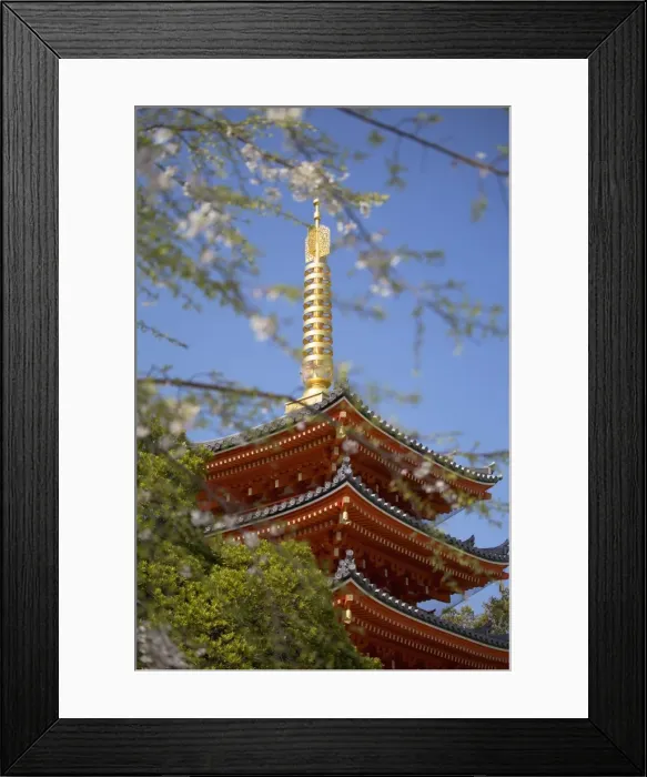 Framed Print : Pagoda at Tocho-ji Temple, Fukuoka, Kyushu, Japan, Asia Framed Print : Pagoda at Tocho-ji Temple, Fukuoka, Kyushu, Japan, Asia