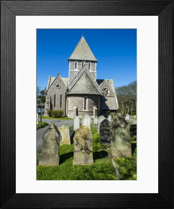 Framed Print : The church of St. Anne, Alderney, Channel Islands, United Kingdom, Europe Framed Print : The church of St. Anne, Alderney, Channel Islands, United Kingdom, Europe