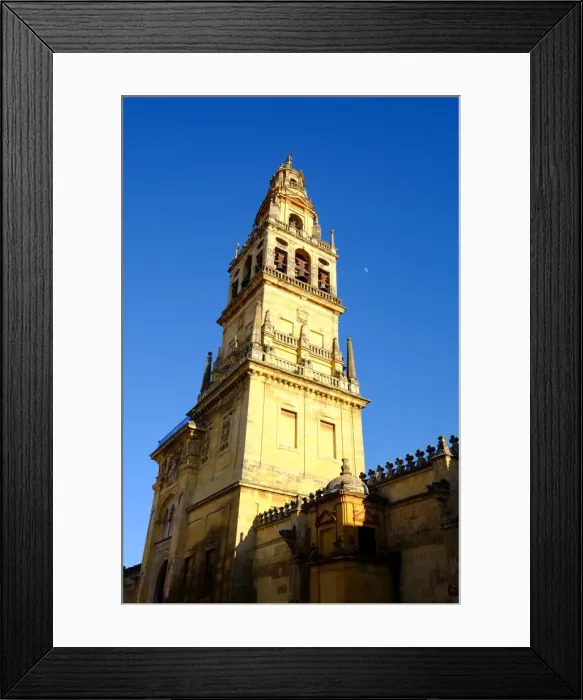 Framed Print : The bell tower of the Mezquita Cathedral, UNESCO World Heritage Site, Cordoba, Andalucia Framed Print : The bell tower of the Mezquita Cathedral, UNESCO World Heritage Site, Cordoba, Andalucia