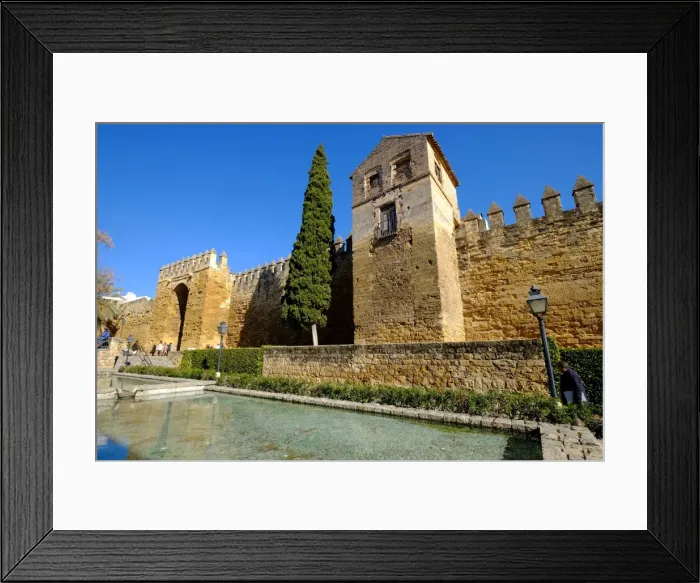 Framed Print : The Arab Puerta de Almodovar and the mediaeval wall, Cordoba, Andalucia, Spain, Europe Framed Print : The Arab Puerta de Almodovar and the mediaeval wall, Cordoba, Andalucia, Spain, Europe