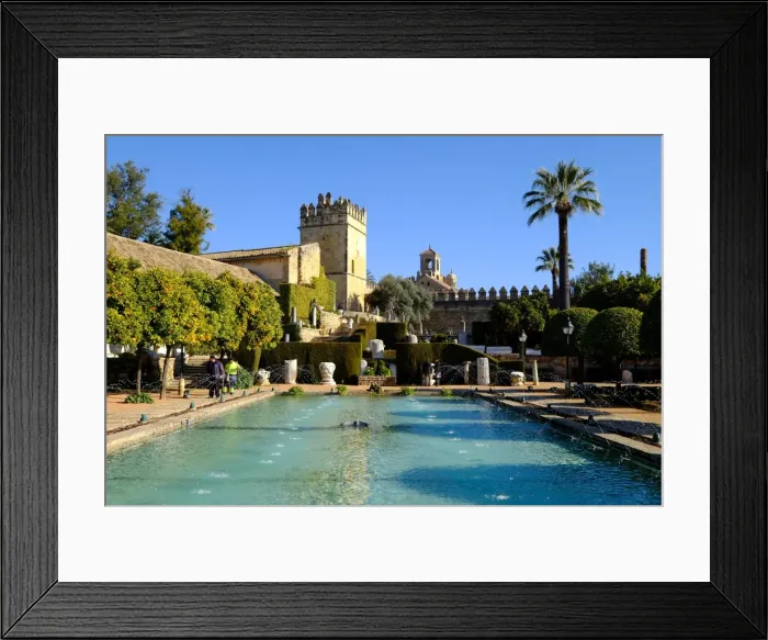 Framed Print : Alcazar de los Reyes Cristianos, UNESCO World Heritage Site, Cordoba, Andalucia, Spain Framed Print : Alcazar de los Reyes Cristianos, UNESCO World Heritage Site, Cordoba, Andalucia, Spain