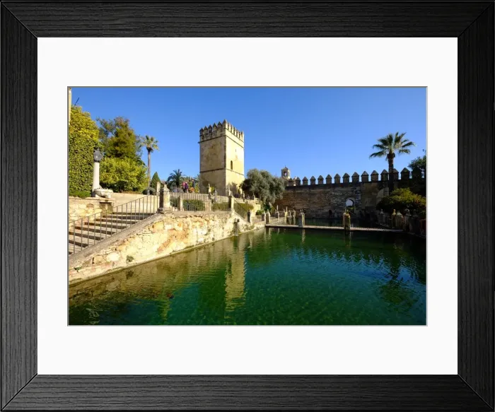 Framed Print : Alcazar de los Reyes Cristianos, UNESCO World Heritage Site, Cordoba, Andalucia, Spain Framed Print : Alcazar de los Reyes Cristianos, UNESCO World Heritage Site, Cordoba, Andalucia, Spain