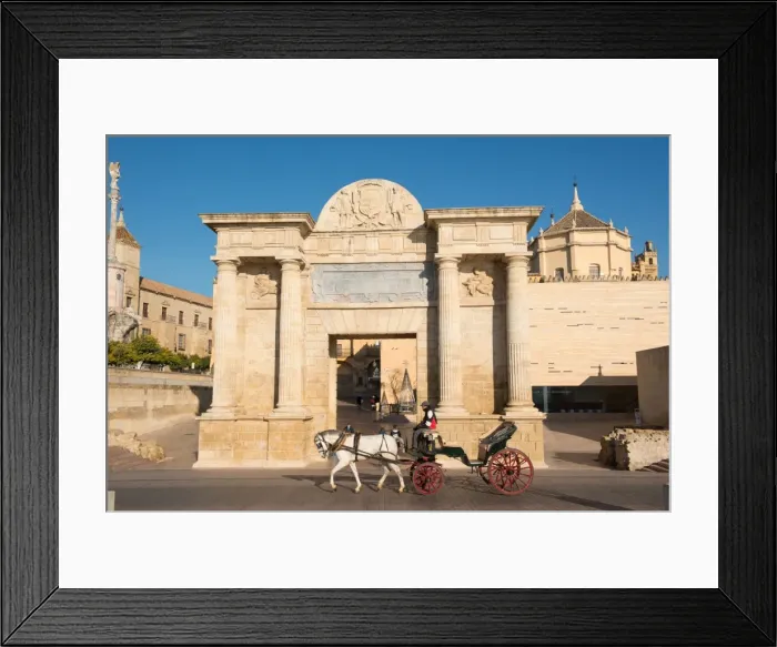 Framed Print : Puerta del Puente, Cordoba, Andalucia, Spain, Europe Framed Print : Puerta del Puente, Cordoba, Andalucia, Spain, Europe