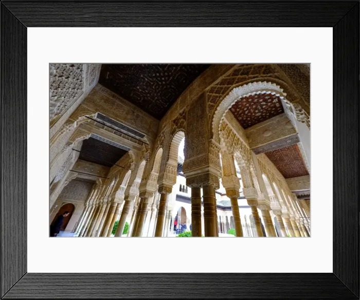 Framed Print : Palacios Nazaries, The Alhambra, UNESCO World Heritage Site, Granada, Andalucia, Spain Framed Print : Palacios Nazaries, The Alhambra, UNESCO World Heritage Site, Granada, Andalucia, Spain