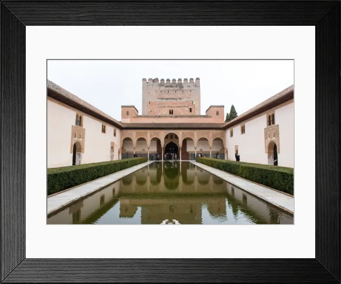 Framed Print : Patio de Arrayanes, Palacios Nazaries, The Alhambra, UNESCO World Heritage Site, Granada Framed Print : Patio de Arrayanes, Palacios Nazaries, The Alhambra, UNESCO World Heritage Site, Granada
