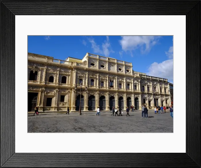 Framed Print : Ayuntamiento, Plaza de San Francisco, Seville, Andalucia, Spain, Europe Framed Print : Ayuntamiento, Plaza de San Francisco, Seville, Andalucia, Spain, Europe