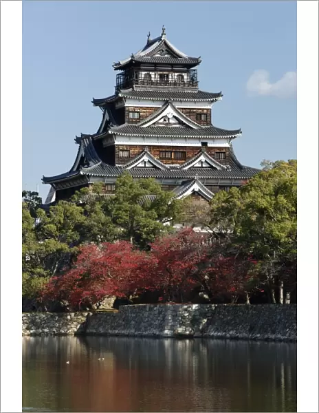 Hiroshima Castle, Hiroshima, Western Honshu, Japan, Asia