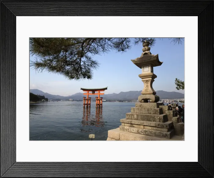 Framed Print : The floating Miyajima torii gate of Itsukushima Shrine, UNESCO World Heritage Site Framed Print : The floating Miyajima torii gate of Itsukushima Shrine, UNESCO World Heritage Site