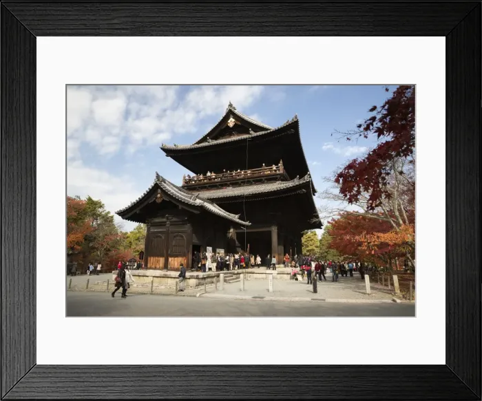 Framed Print : San-mon gate, Buddhist Temple of Nanzen-ji, Northern Higashiyama, Kyoto, Japan, Asia Framed Print : San-mon gate, Buddhist Temple of Nanzen-ji, Northern Higashiyama, Kyoto, Japan, Asia