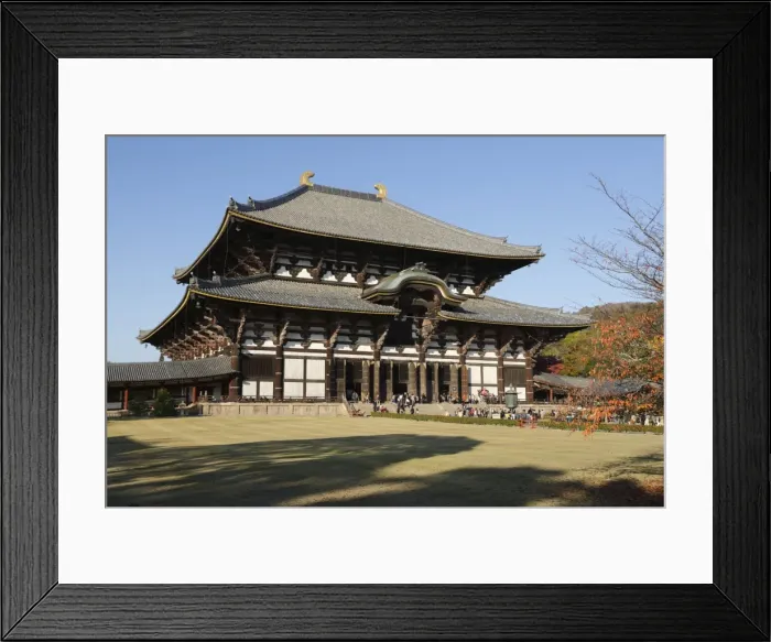 Framed Print : The Buddhist Temple of Todai-ji, UNESCO World Heritage Site, Nara, Kansai, Japan, Asia Framed Print : The Buddhist Temple of Todai-ji, UNESCO World Heritage Site, Nara, Kansai, Japan, Asia