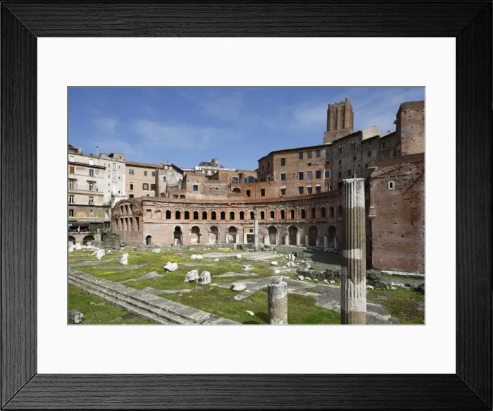 Framed Print : Ruins of Trajans market, Trajan Forum (Foro Traiano), UNESCO World Heritage Site Framed Print : Ruins of Trajans market, Trajan Forum (Foro Traiano), UNESCO World Heritage Site
