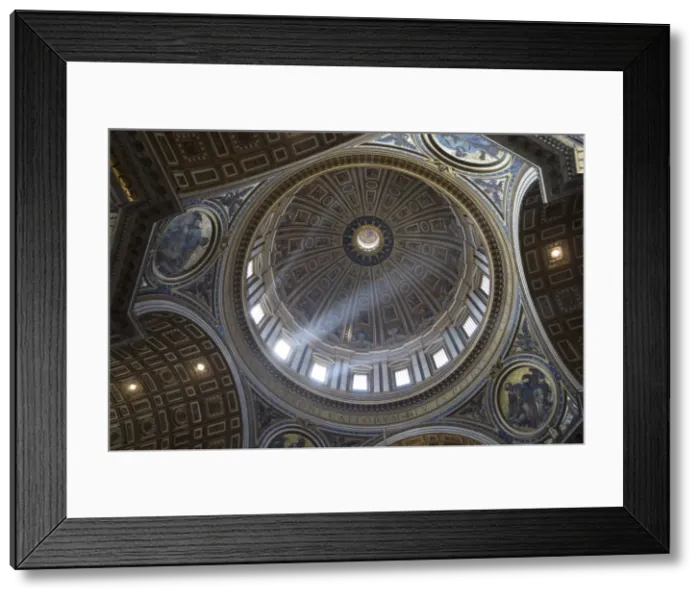 Framed Print : Michelangelos dome, St. Peters Basilica, UNESCO World Heritage Site, Vatican City Framed Print : Michelangelos dome, St. Peters Basilica, UNESCO World Heritage Site, Vatican City