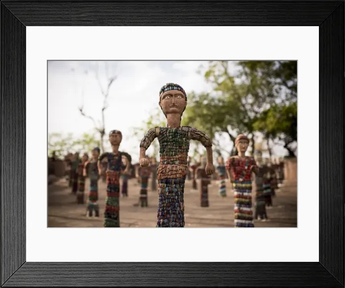 Framed Print : Sculptures at The Rock Garden, built by Nek Chand, Chandigarh, Punjab and Haryana Provinces Framed Print : Sculptures at The Rock Garden, built by Nek Chand, Chandigarh, Punjab and Haryana Provinces