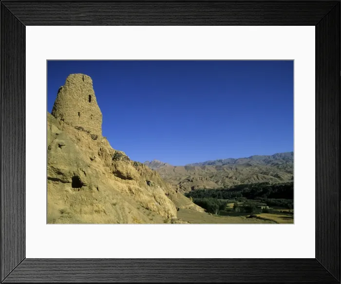 Framed Print : Ruined citadel of Shahr-e-Gholgola (City of the Screaming) (City of Noise) Framed Print : Ruined citadel of Shahr-e-Gholgola (City of the Screaming) (City of Noise)