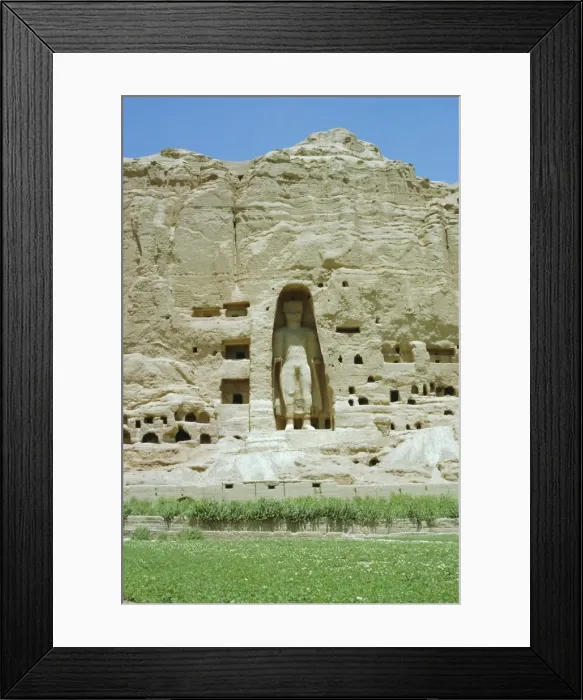 Framed Print : Small Buddha statue in cliff (since destroyed by the Taliban), Bamiyan, Afghanistan Framed Print : Small Buddha statue in cliff (since destroyed by the Taliban), Bamiyan, Afghanistan