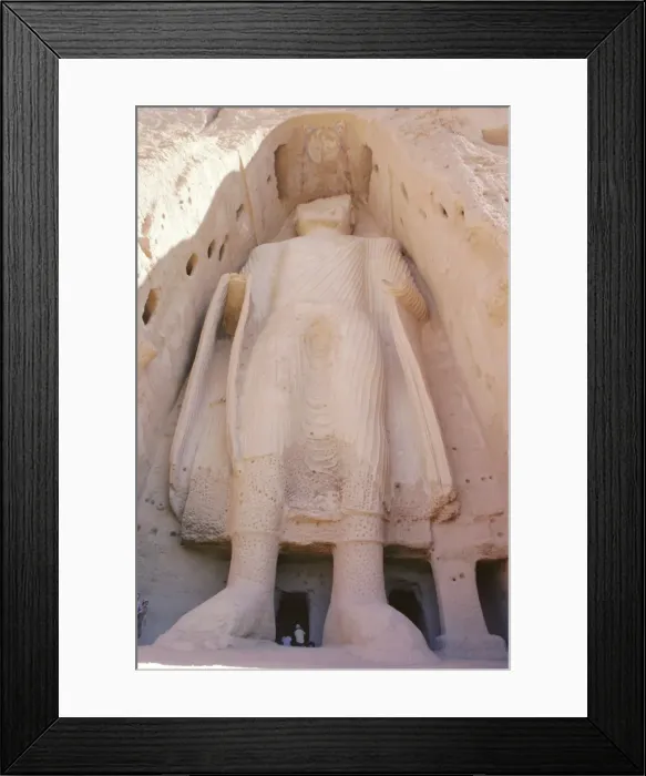 Framed Print : Small Buddha statue in cliff (since destroyed by the Taliban), Bamiyan, Afghanistan Framed Print : Small Buddha statue in cliff (since destroyed by the Taliban), Bamiyan, Afghanistan