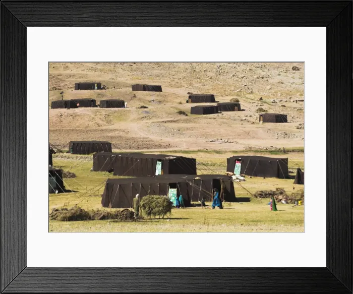 Framed Print : Aimaq nomad camp, Pal-Kotal-i-Guk, between Chakhcharan and Jam, Afghanistan, Asia Framed Print : Aimaq nomad camp, Pal-Kotal-i-Guk, between Chakhcharan and Jam, Afghanistan, Asia