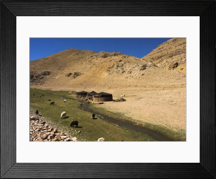 Framed Print : Aimaq nomad camps, near village of Jam, Afghanistan, Asia Framed Print : Aimaq nomad camps, near village of Jam, Afghanistan, Asia