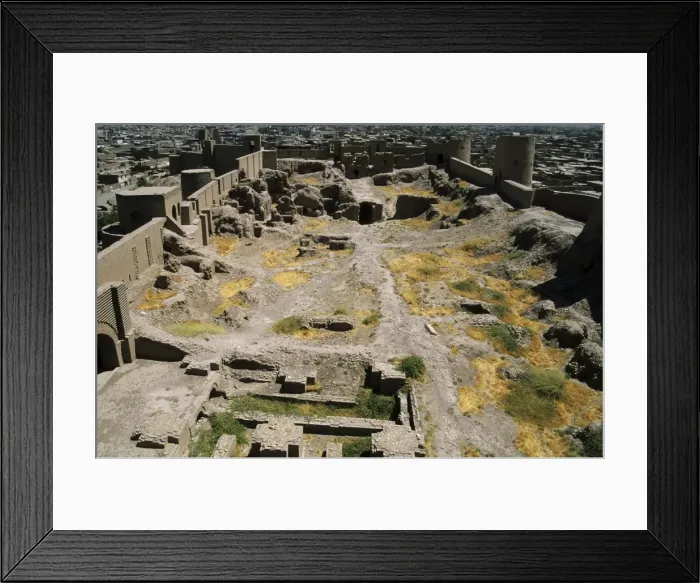 Framed Print : Inside The Citadel (Qala-i-Ikhtiyar-ud-din), originally built by Alexander the Great Framed Print : Inside The Citadel (Qala-i-Ikhtiyar-ud-din), originally built by Alexander the Great