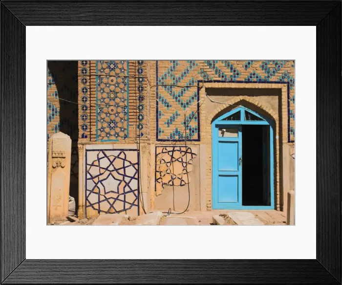 Framed Print : Sufi shrine of Gazargah, Herat, Herat Province, Afghanistan, Asia Framed Print : Sufi shrine of Gazargah, Herat, Herat Province, Afghanistan, Asia