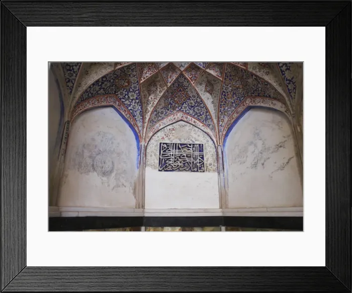 Framed Print : The mihrab in the Friday Mosque or Masjet-eJam, built in the year 1200 by the Ghorid Sultan Ghiyasyddin on the site of an earlier 10th century mosque, Herat, Herat Province Framed Print : The mihrab in the Friday Mosque or Masjet-eJam, built in the year 1200 by the Ghorid Sultan Ghiyasyddin on the site of an earlier 10th century mosque, Herat, Herat Province