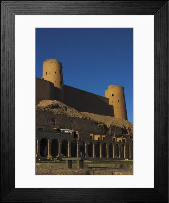 Framed Print : The Citadel (Qala-i-Ikhtiyar-ud-din), originally built by Alexander the Great Framed Print : The Citadel (Qala-i-Ikhtiyar-ud-din), originally built by Alexander the Great