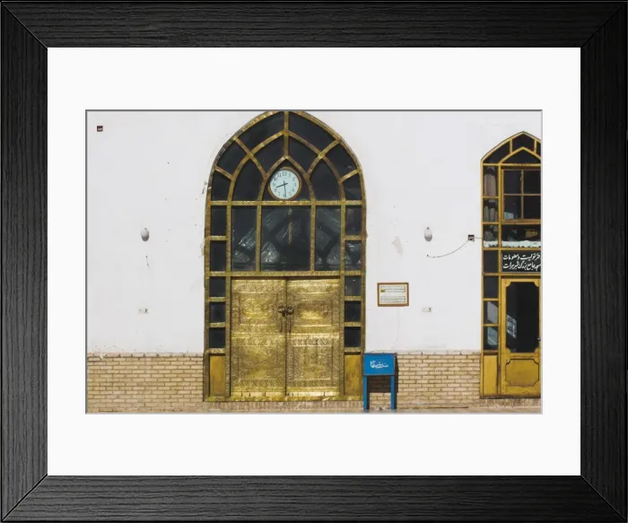 Framed Print : Bronze doors in the courtyard of Friday Mosque or Masjet-eJam, built in the year 1200 by the Ghorid Sultan Ghiyasyddin on the site of an earlier 10th century mosque, Herat, Herat Province Framed Print : Bronze doors in the courtyard of Friday Mosque or Masjet-eJam, built in the year 1200 by the Ghorid Sultan Ghiyasyddin on the site of an earlier 10th century mosque, Herat, Herat Province