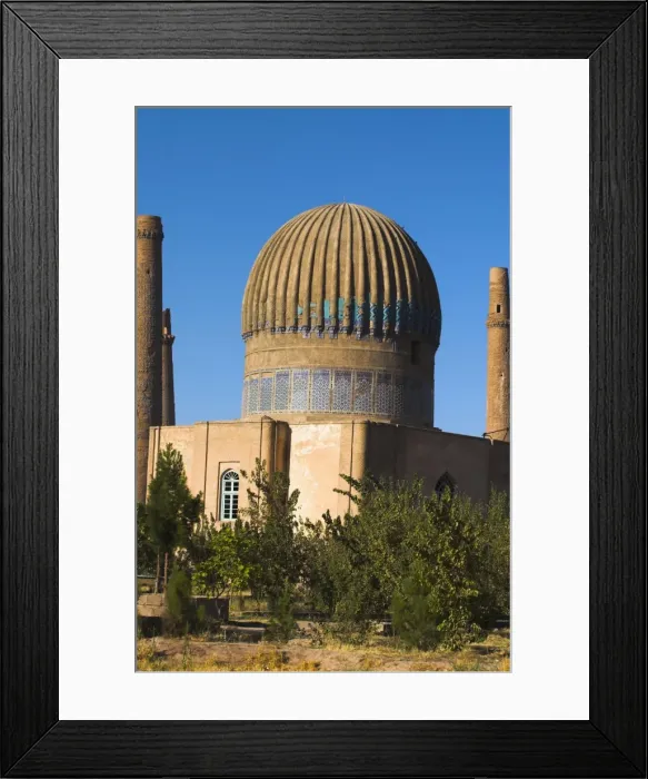 Framed Print : The Mousallah Complex, Gaur Shads mausoleum, Herat, Herat Province Framed Print : The Mousallah Complex, Gaur Shads mausoleum, Herat, Herat Province