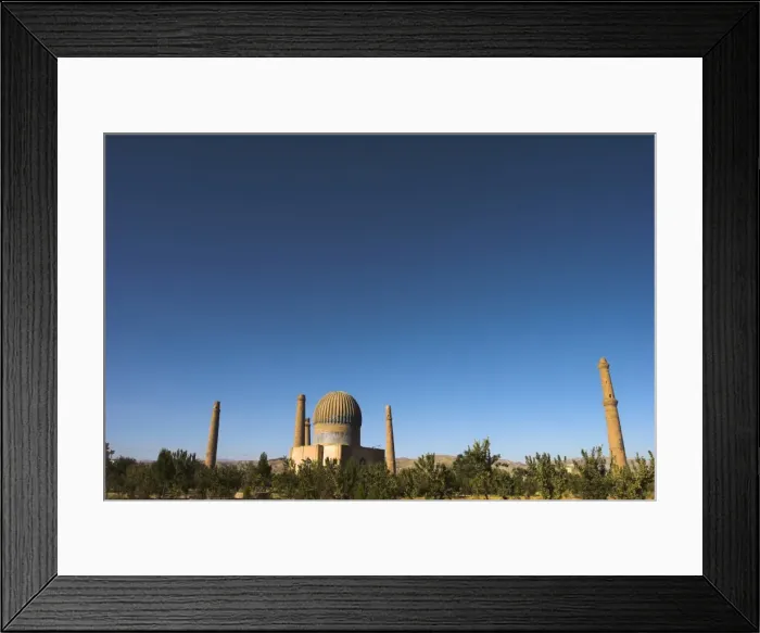 Framed Print : The Mousallah (Mussallah) Complex, Gaur Shads Mausoleum, Herat, Afghanistan, Asia Framed Print : The Mousallah (Mussallah) Complex, Gaur Shads Mausoleum, Herat, Afghanistan, Asia