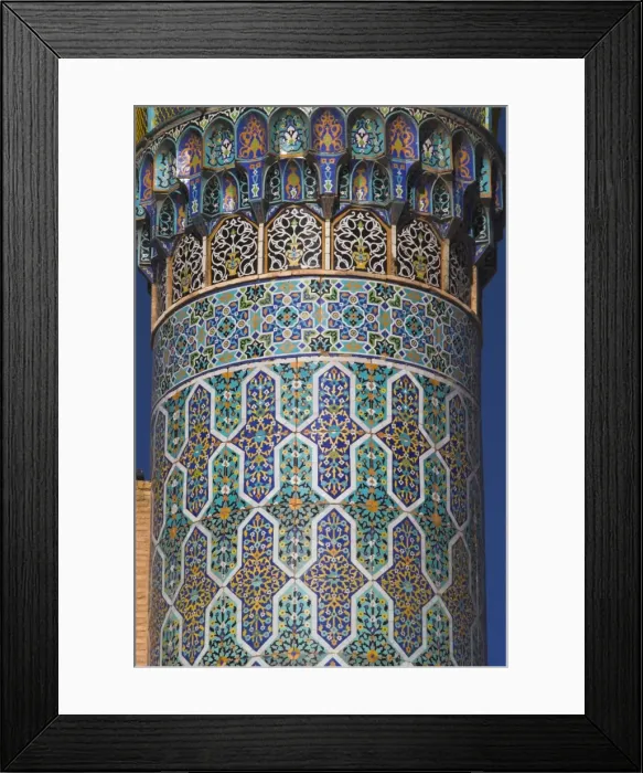 Framed Print : Detail of the minaret of the Friday Mosque (Masjet-e Jam), Herat, Afghanistan, Asia Framed Print : Detail of the minaret of the Friday Mosque (Masjet-e Jam), Herat, Afghanistan, Asia