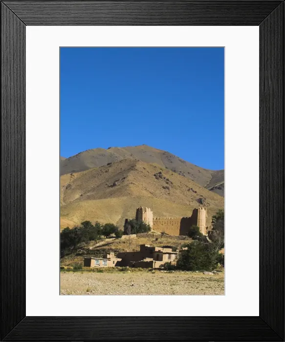 Framed Print : Fortress, Sar-e-Cheshma (Sarcheshma), between Kabul and Bamiyan, Afghanistan, Asia Framed Print : Fortress, Sar-e-Cheshma (Sarcheshma), between Kabul and Bamiyan, Afghanistan, Asia