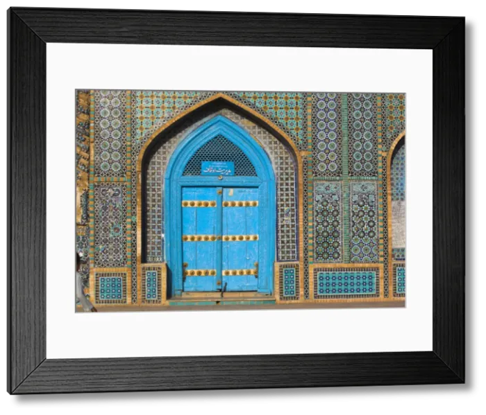 Framed Print : Shrine of Hazrat Ali, who was assassinated in 661, Mazar-I-Sharif, Balkh province Framed Print : Shrine of Hazrat Ali, who was assassinated in 661, Mazar-I-Sharif, Balkh province