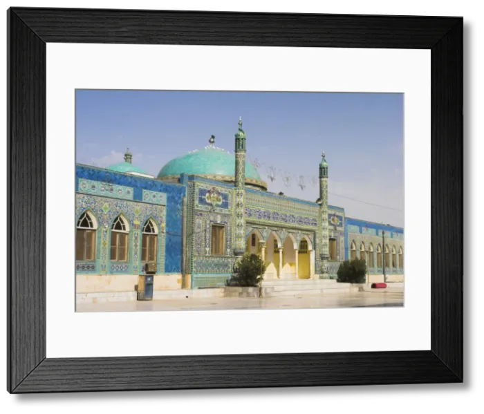 Framed Print : The Shrine of Hazrat Ali, who was assassinated in 661, Mazar-I-Sharif, Balkh province Framed Print : The Shrine of Hazrat Ali, who was assassinated in 661, Mazar-I-Sharif, Balkh province