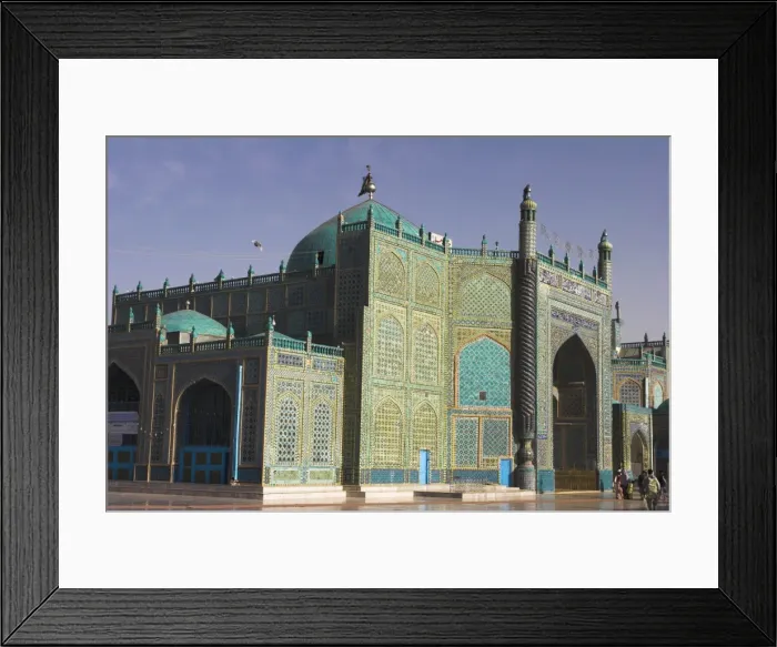 Framed Print : Shrine of Hazrat Ali, who was assassinated in 661, Mazar-I-Sharif, Afghanistan, Asia Framed Print : Shrine of Hazrat Ali, who was assassinated in 661, Mazar-I-Sharif, Afghanistan, Asia