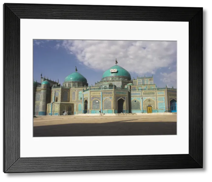 Framed Print : Shrine of Hazrat Ali, who was assassinated in 661, Mazar-I-Sharif, Afghanistan, Asia Framed Print : Shrine of Hazrat Ali, who was assassinated in 661, Mazar-I-Sharif, Afghanistan, Asia
