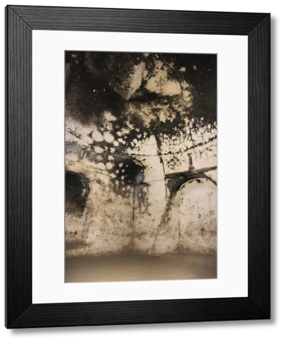 Framed Print : Interior of Buddhist cave from the Kushano-Sasanian period, 4th-5th centuries AD Framed Print : Interior of Buddhist cave from the Kushano-Sasanian period, 4th-5th centuries AD