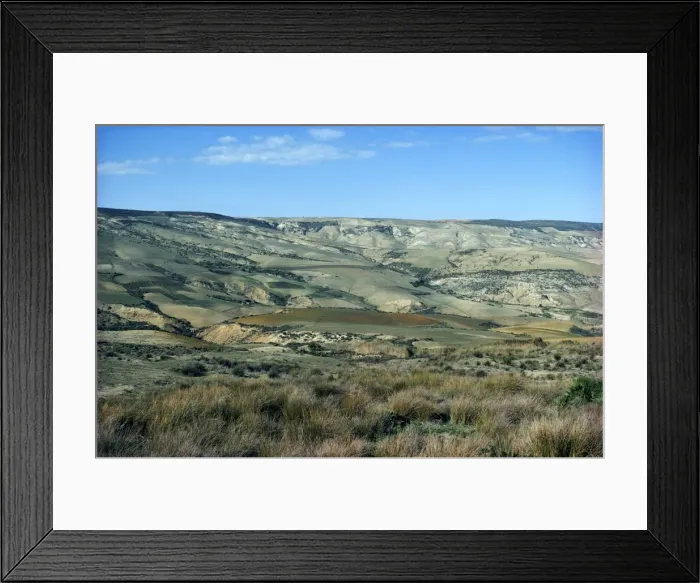 Framed Print : Farmlands near Oran, Algeria, North Africa, Africa Framed Print : Farmlands near Oran, Algeria, North Africa, Africa