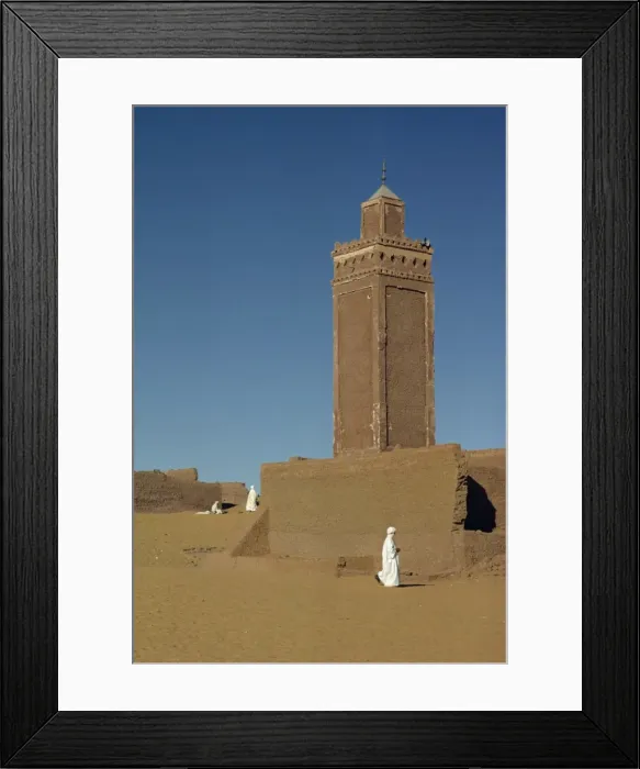 Framed Print : In Salah, Algeria, North Africa, Africa Framed Print : In Salah, Algeria, North Africa, Africa