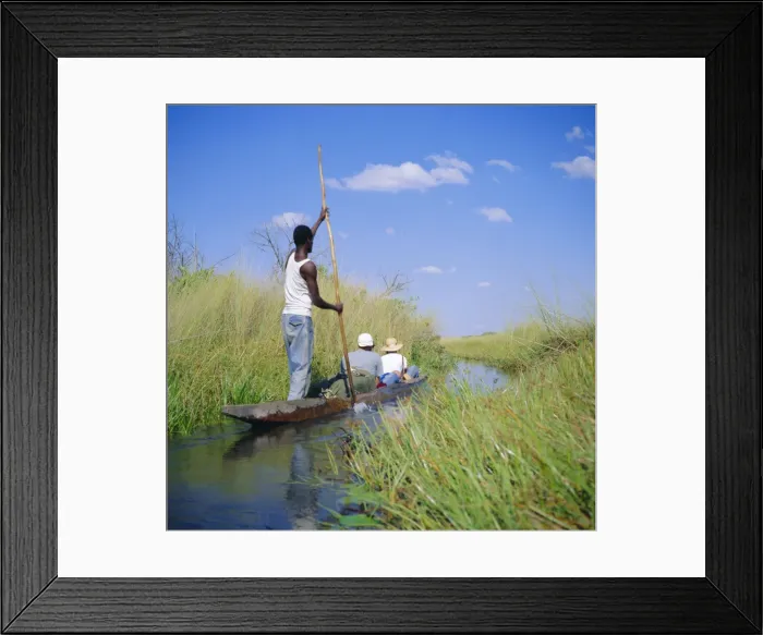 Framed Print : Okavango Delta, Botswana, Africa